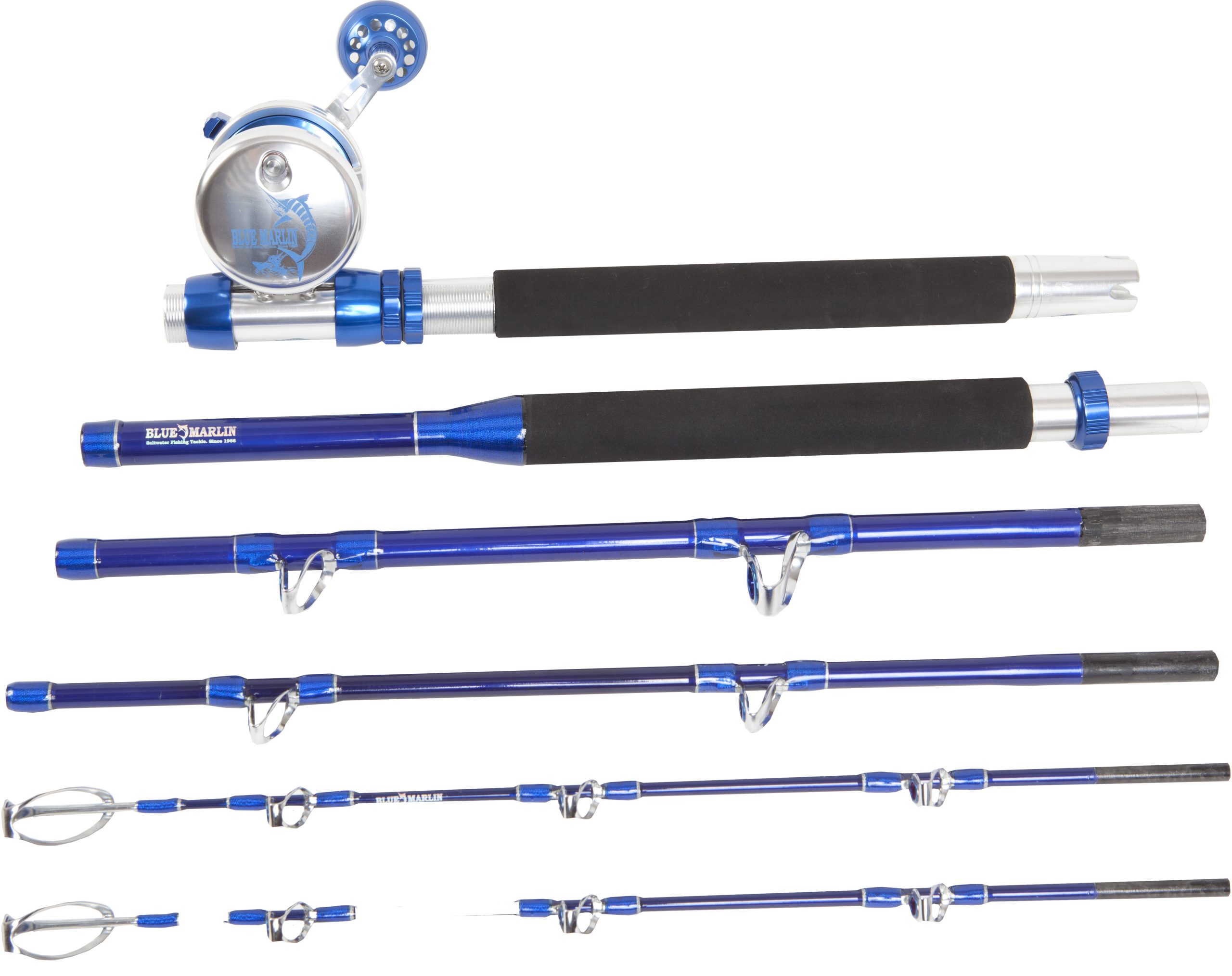 BLUE MARLIN 2105New model 2026, 30-50 LB. Saltwater travel rod, working length: 210 cm, test 200 - 900 g, 54 cm folded - Image 4