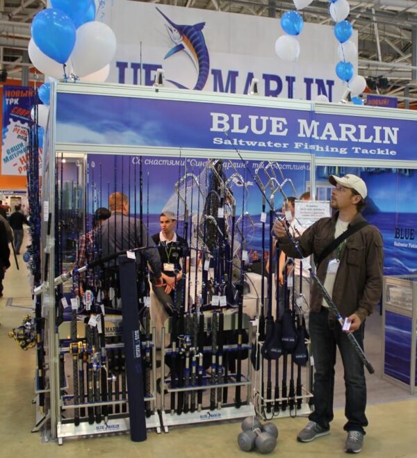 BLUE MARLIN 2105+ new model 2025, 30-50 LB Saltwater rod, working length: 210 cm, test 200 - 900 g, 54 cm folded - Image 4