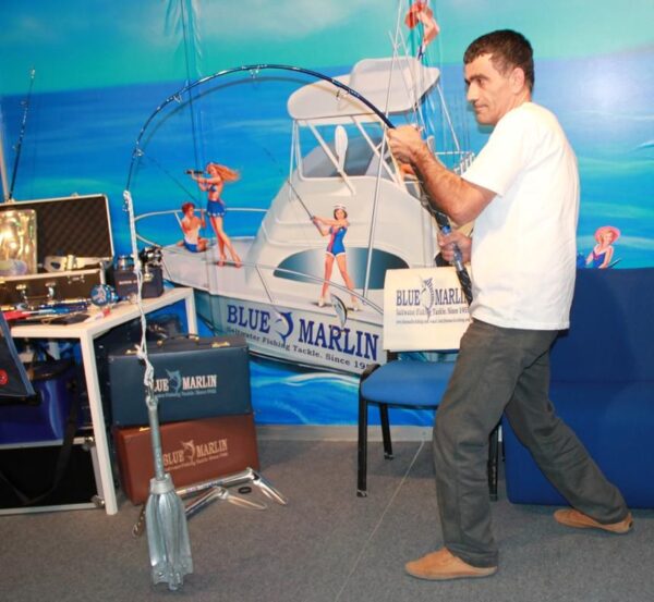 BLUE MARLIN 2105+ new model 2025, 30-50 LB Saltwater rod, working length: 210 cm, test 200 - 900 g, 54 cm folded - Image 5