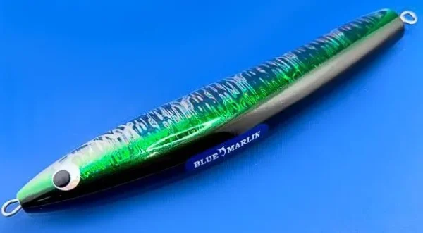 Popping Slider lures Blue Marlin FL10 Green120g 220mm - Image 6