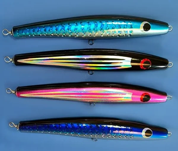 Popping Slider lures Blue Marlin FL4 Violet 130g 250mm - Image 2