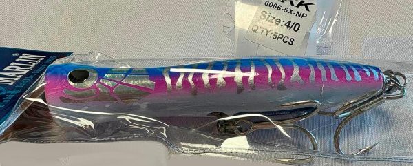 Popping lures Blue Marlin. We will equip add our lures for you with triple hooks BKK #4\0 and #5\0. - Image 2