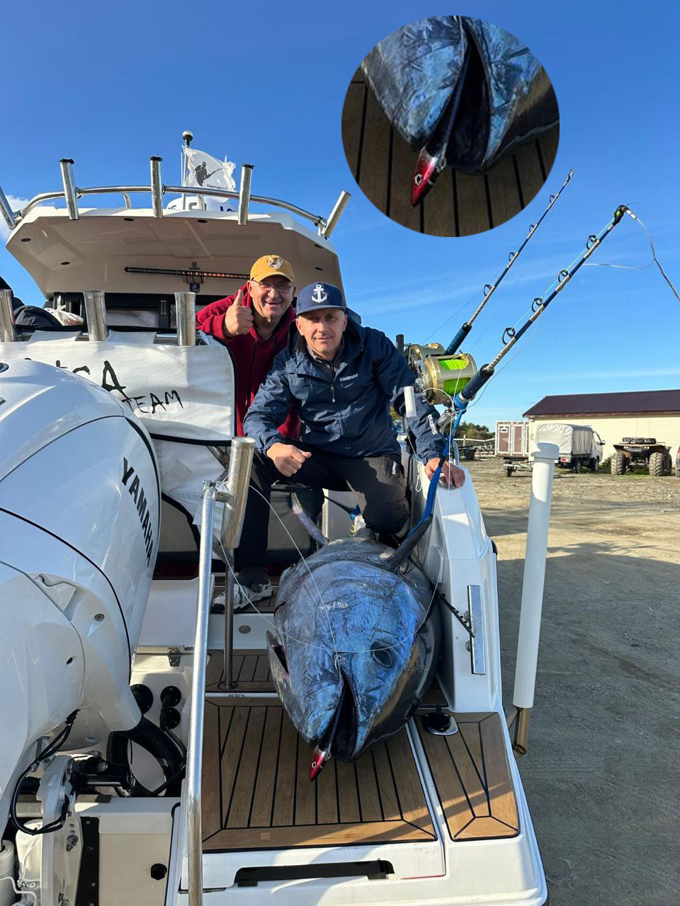 BMF Super Tuna 260 — Sinking, high-Speed trolling Lures. Size 26 cm / 10.24 inch, Weight 420 g / 14.8oz, BKK Lone Diabolo Hook 13/0, 220lb. - Image 4