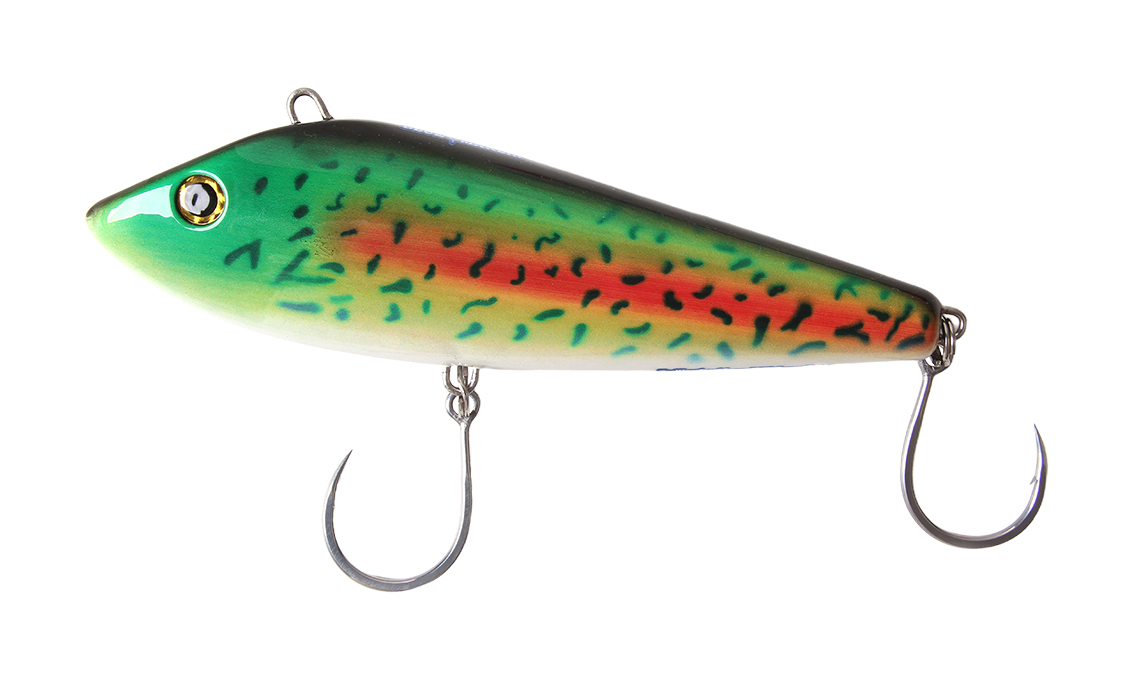 BMF Super Tuna 260 — Sinking, high-Speed trolling Lures. Size 26 cm / 10.24 inch, Weight 420 g / 14.8oz, BKK Lone Diabolo Hook 13/0, 220lb.