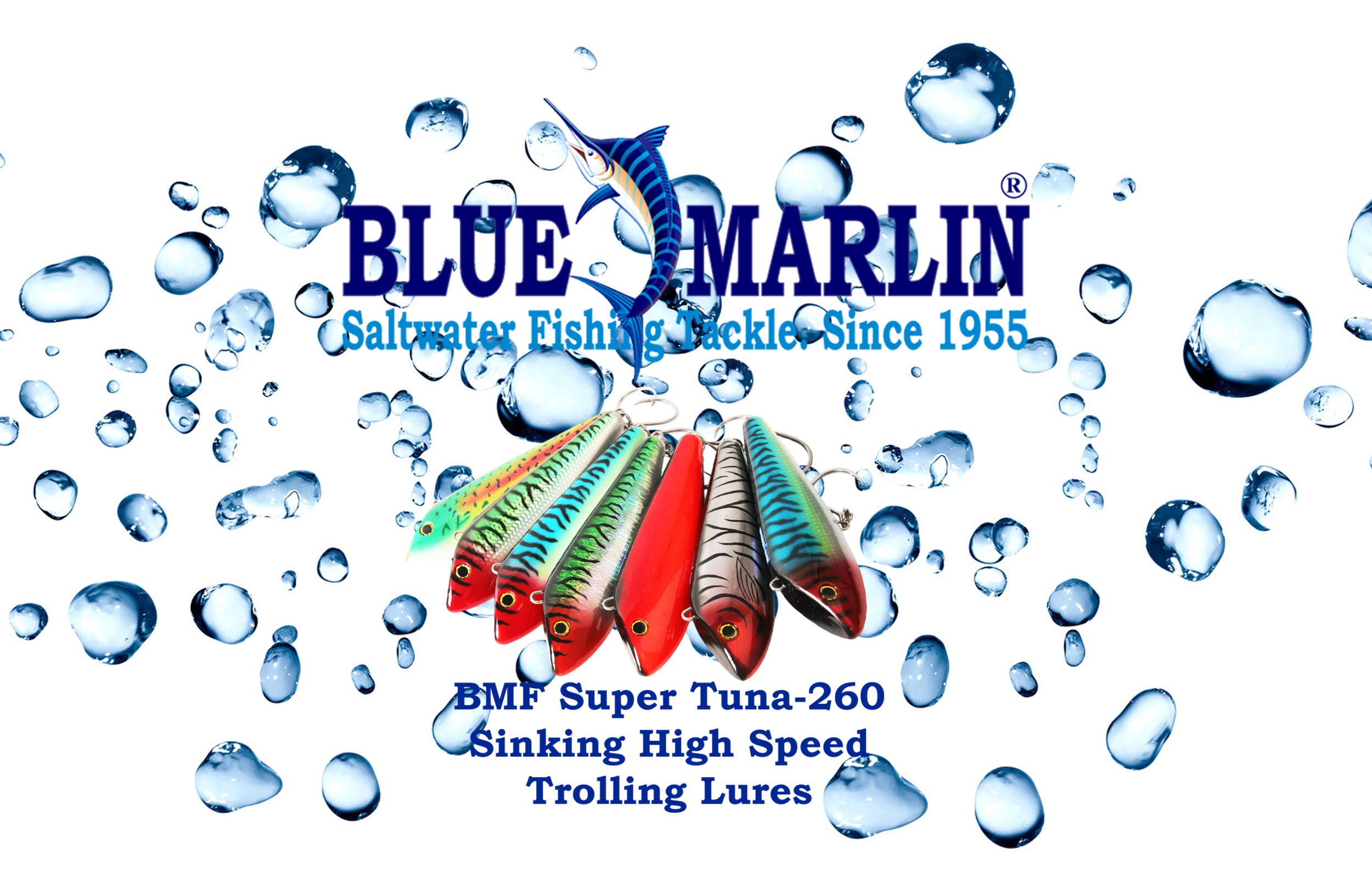 BMF Super Tuna 260 — Sinking, high-Speed trolling Lures. Size 26 cm / 10.24 inch, Weight 420 g / 14.8oz, BKK Lone Diabolo Hook 13/0, 220lb. - Image 5